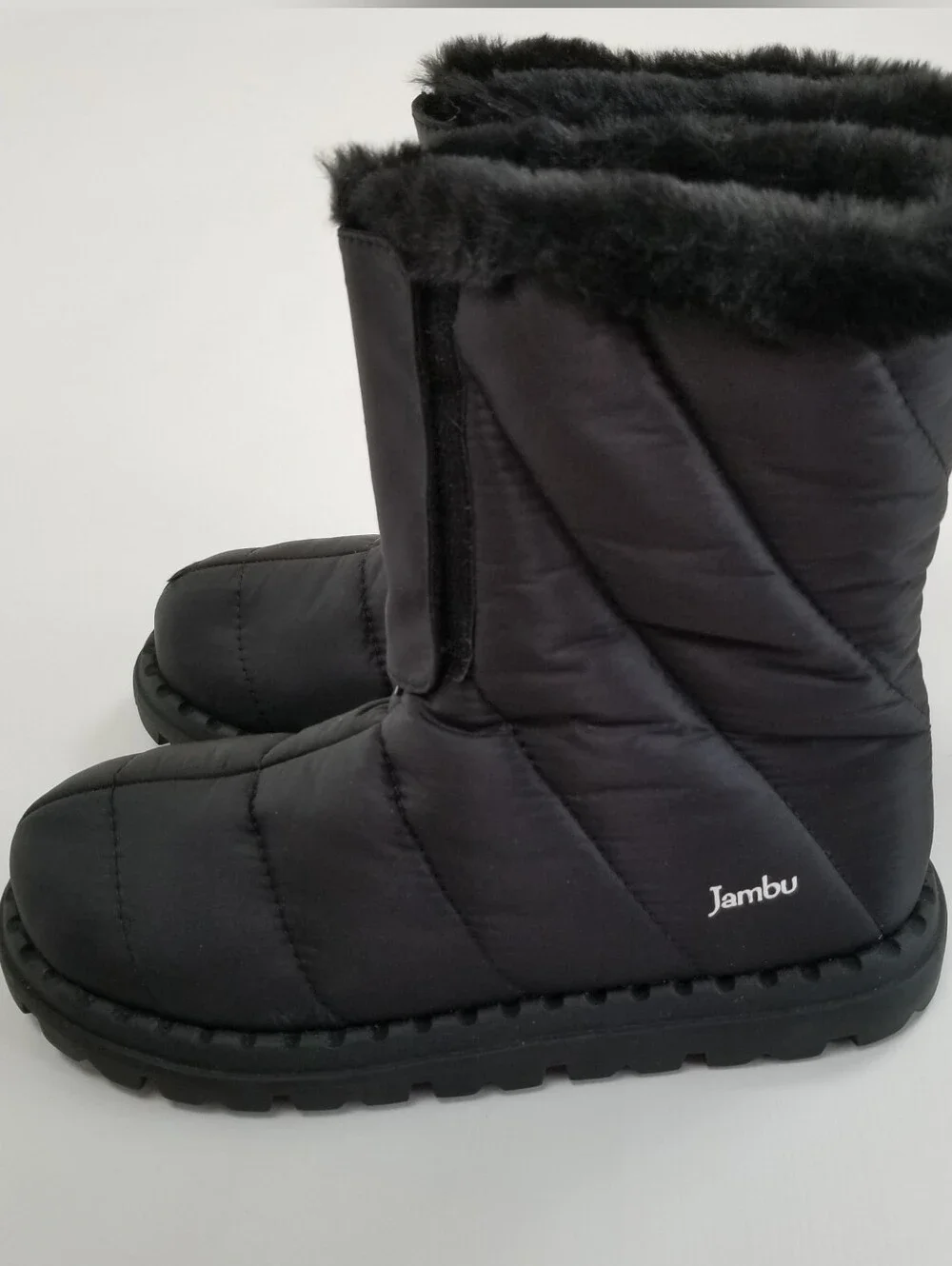 Jambu Icicle Water Resistant Boots Faux Fur Lining Size 9